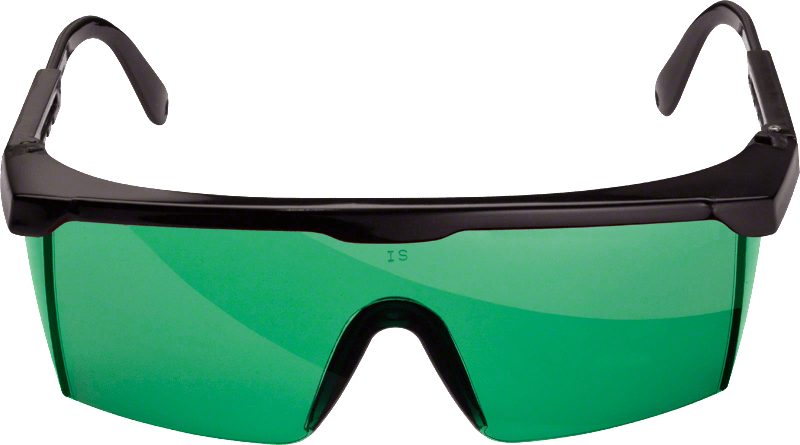 Предпазни очила за работа с лазер (зелени)