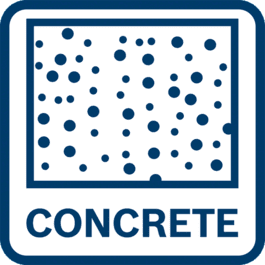 Vhodné pro vrtání do betonu 