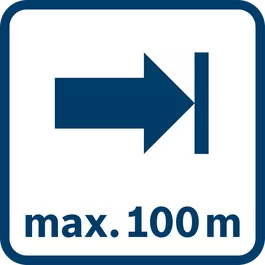 Hatótávolsága maximum 100 m 