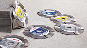 Bosch speed-optimized diamond cutting discs: Designed for fast-cutting applications