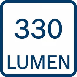 330 lumenów 