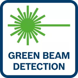 Green beam detection 