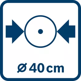 Wheel diameter 40 cm