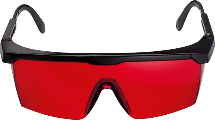 Laser viewing glasses (red)