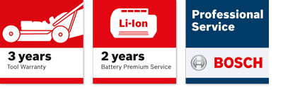 3 years Tool Warranty | 2 years Battery Premium Service