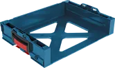 رف Bosch L-Boxx لتخزين الأدوات المعيارية.