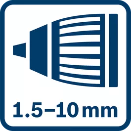 ظرف بقفل أوتوماتيكي 1.5 - 10.0 مم 