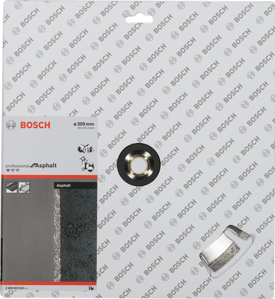 شفرة الماس لقطع الأسفلت من Bosch للاستخدام المهني.