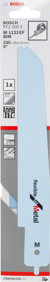 شفرة Thin Metal M1122EF