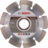معيار Bosch لقرص القطع الماسي الكاشط 115 مم.