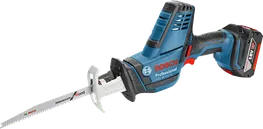 منشار ترددي لاسلكي Bosch GSA 18V-LI C للخشب والمعادن.