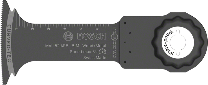 شفرة منشار Bosch MAII 52 APB StarlockMax للخشب والمعادن.