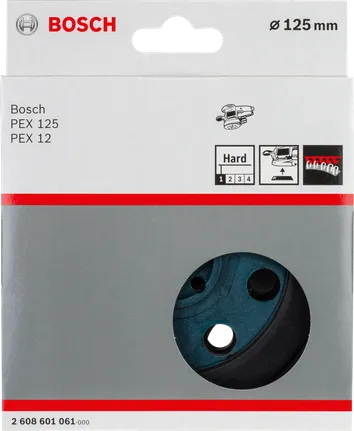 وسادة دعم الصنفرة الصلبة من Bosch مقاس 125 مم لأنابيب PEX 125.
