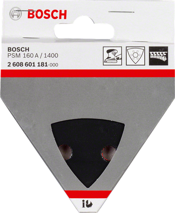 ورقة الصنفرة Bosch PSM 160 A.