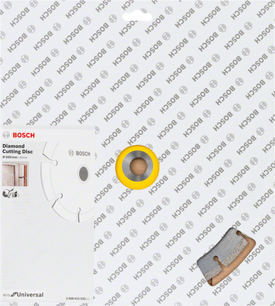 قرص القطع الماسي العالمي من Bosch .