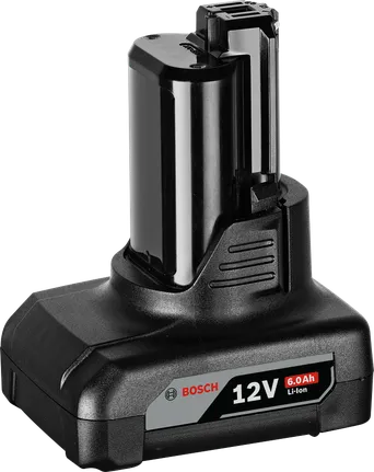مجموعة بطاريات Bosch 12V 6.0Ah Li-Ion.