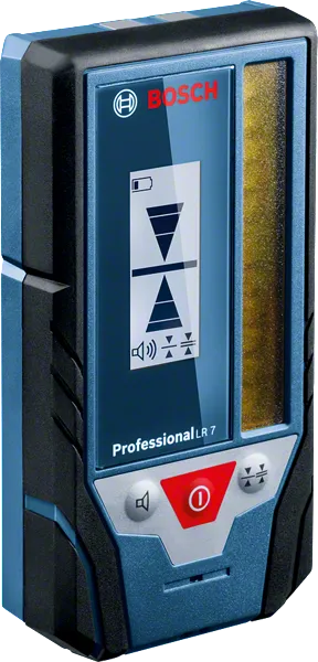 جهاز استقبال ليزر Bosch LR 7 بشاشة عرض كبيرة.