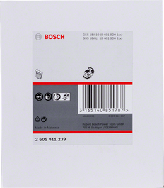 فلتر صندوق الغبار الأسود من Bosch .