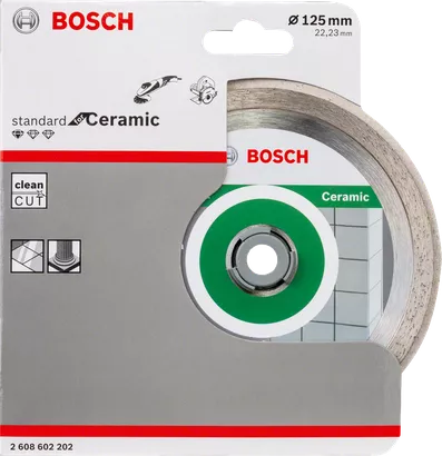 قرص القطع السيراميكي من Bosch 125 مم.