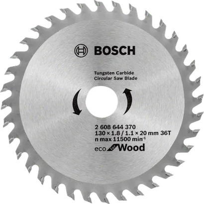 منشار دائري Bosch ايكو للخشب 130 مم 36 سن.