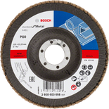 قرص رفرف Bosch X431 للمعادن، حبيبات 80.