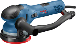 ماكينة الصنفرة العشوائية Bosch GET 55-125 مع وسادة مقاس 125 مم.