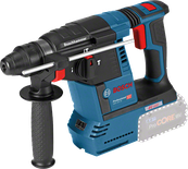 مطرقة دوارة Bosch GBH 18V-26 بمقبض جانبي.
