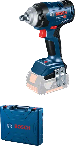مفتاح ربط لاسلكي Bosch GDS 18V-400 مع حقيبة.