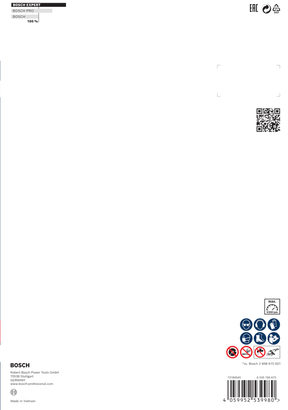 قرص القطع الماسي Bosch EXPERT MultiMaterial 230×22.23×2.4×15 ملم.