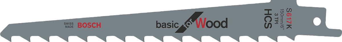 شفرة المنشار الترددي لقطع الخشب من Bosch S617K.