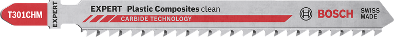 شفرة المنشار الكهربائي Bosch T301CHM للمركبات البلاستيكية.