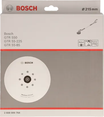 وسادة الصنفرة المتوسطة من Bosch 215 ملم.