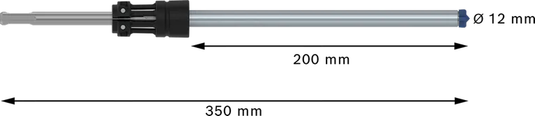 مثقاب المطرقة Bosch EXPERT SDS Clean plus-8X 12mm.