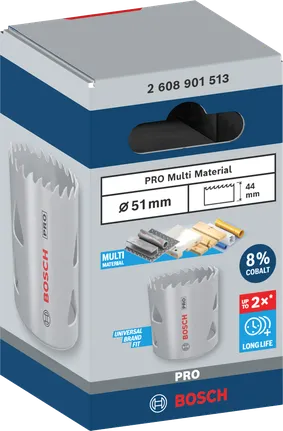 منشار ثقب متعدد المواد من Bosch 51 مم PRO.