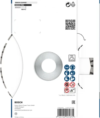 قرص الماس الكاشط Bosch PRO مقاس 150 × 22.23 مم.