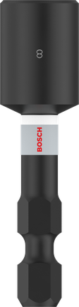 مفك براغي Bosch PRO Impact مقاس 8 × 50 مم بساق سداسية.