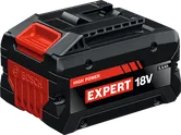 مجموعة بطاريات Bosch EXBA18V-55، سعة 18 فولت 5.5 أمبير/ساعة.