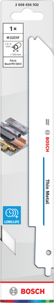 شفرة منشار Bosch M1122EF ثنائية المعدن ذات المعدن الرقيق.