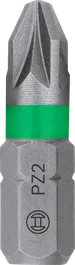 رأس مفك براغي Bosch PZ2 شديد الصلابة 25 مم.