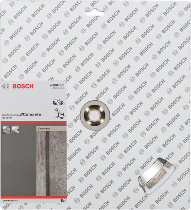 Bosch concrete cutting disc for professional use.