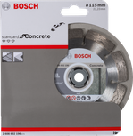 Bosch concrete cutting diamond disc 115 mm.