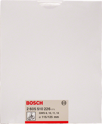 Bosch replacement brush packaging.