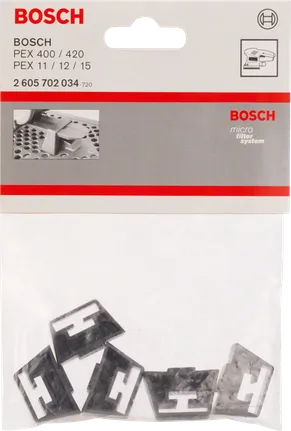 Bosch micro filter system adapter set.