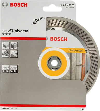 Bosch diamond cutting disc 150 mm Universal.