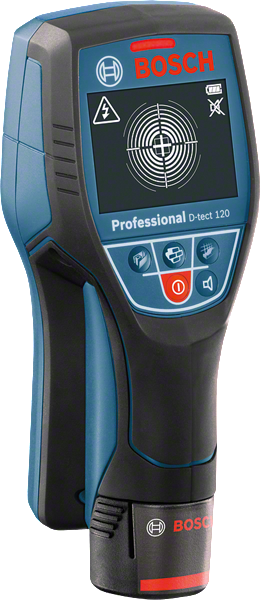 Bosch D-tect 120 wallscanner for precise material detection.