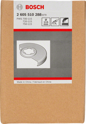 Bosch 115 mm protective guard.