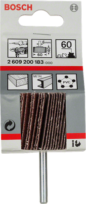 Bosch flap wheel 60 grit.