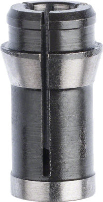 Bosch collet without locking nut, 6 mm diameter.