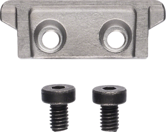 Bosch cutter set with metal blade and two screws.