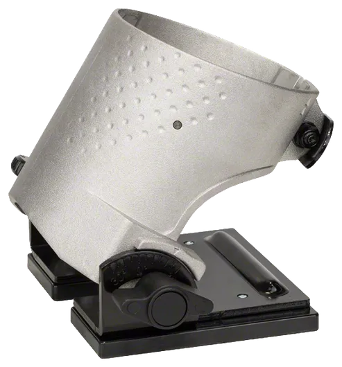 Bosch angled router cage with adjustable tilt base.